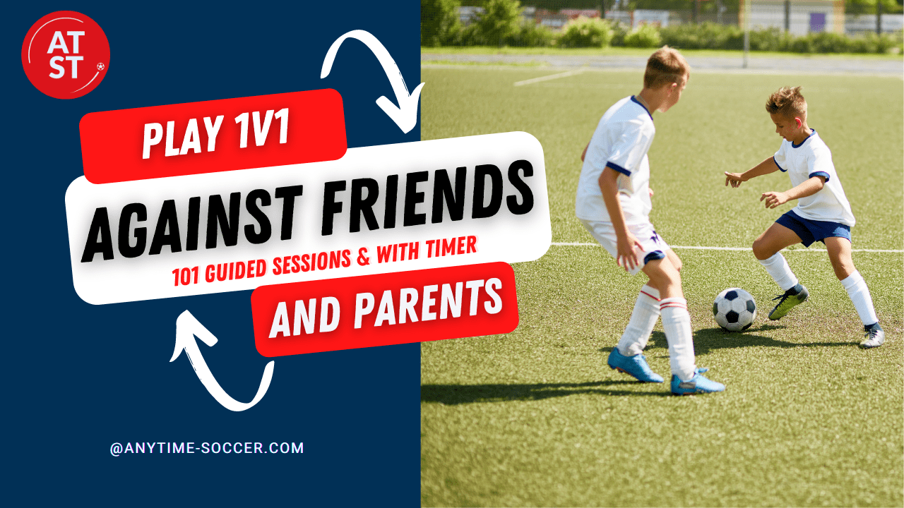 1v1 Soccer Games Against Friends & Parents