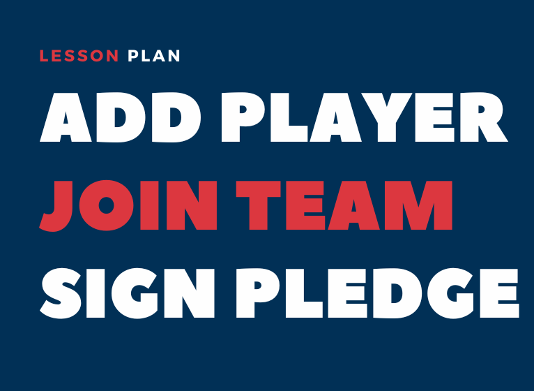 Lesson One: Add Your Player, Join Team & Complete Player Commitment Form