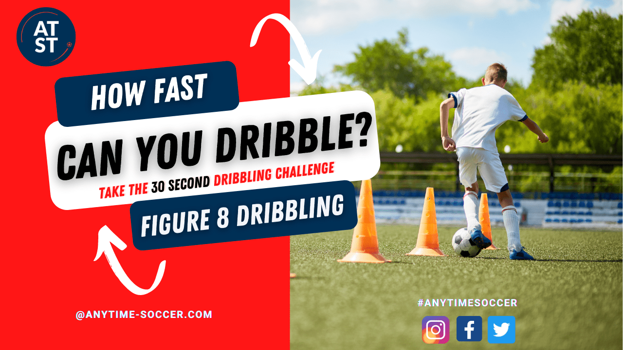 Take the Right Foot Only Figure 8 Dribbling Challenge