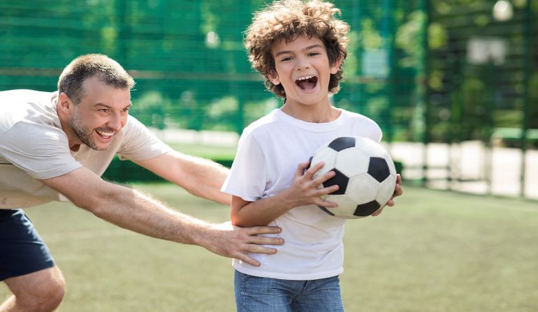 Will You at Least Pass the Soccer Ball with Your Child?