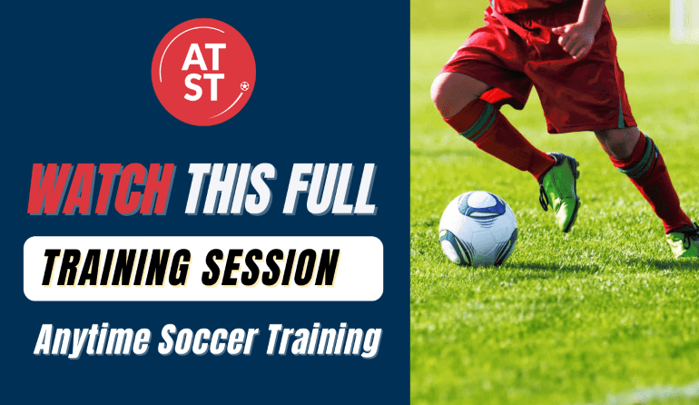 How to Run a Full Individual Training Session with Anytime Soccer Training