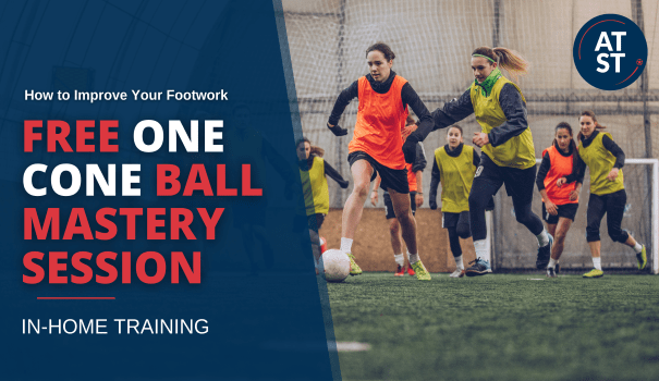 How to Improve Your Footwork In Soccer With Only One Cone